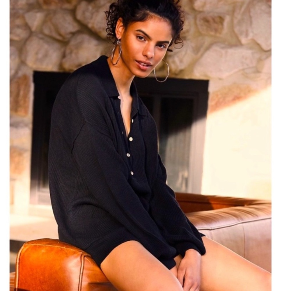 FREE PEOPLE PICNIC SWEATER ROMPER